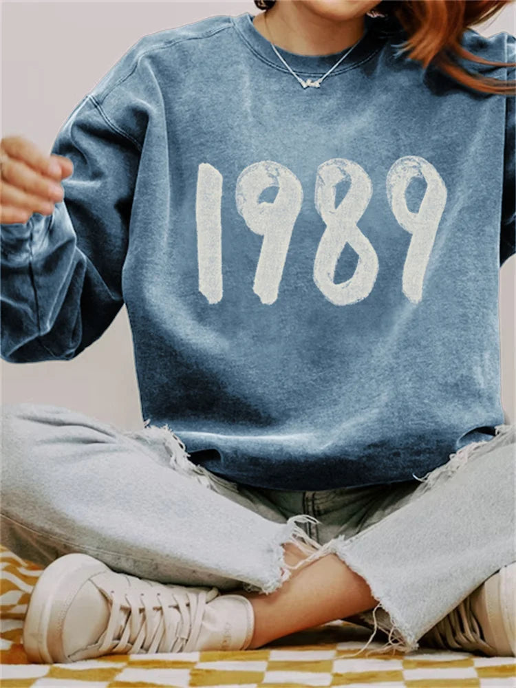 Vintage gewaschenes Sweatshirt 1989